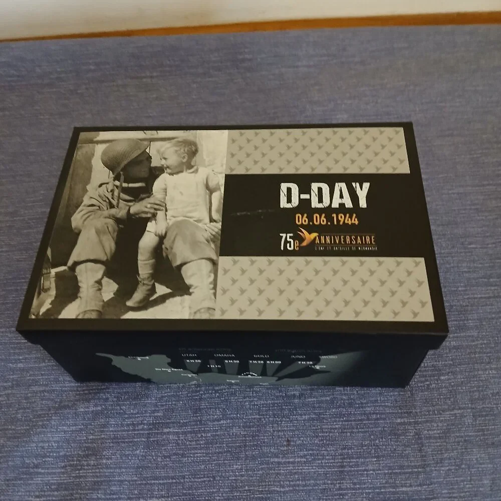 D-Day 06/06/1944 75th anniversary Tin Used